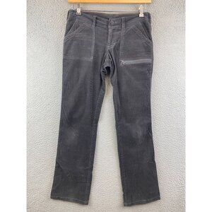 The North Face Womens 4 Gray Corduroy Pants Stretch